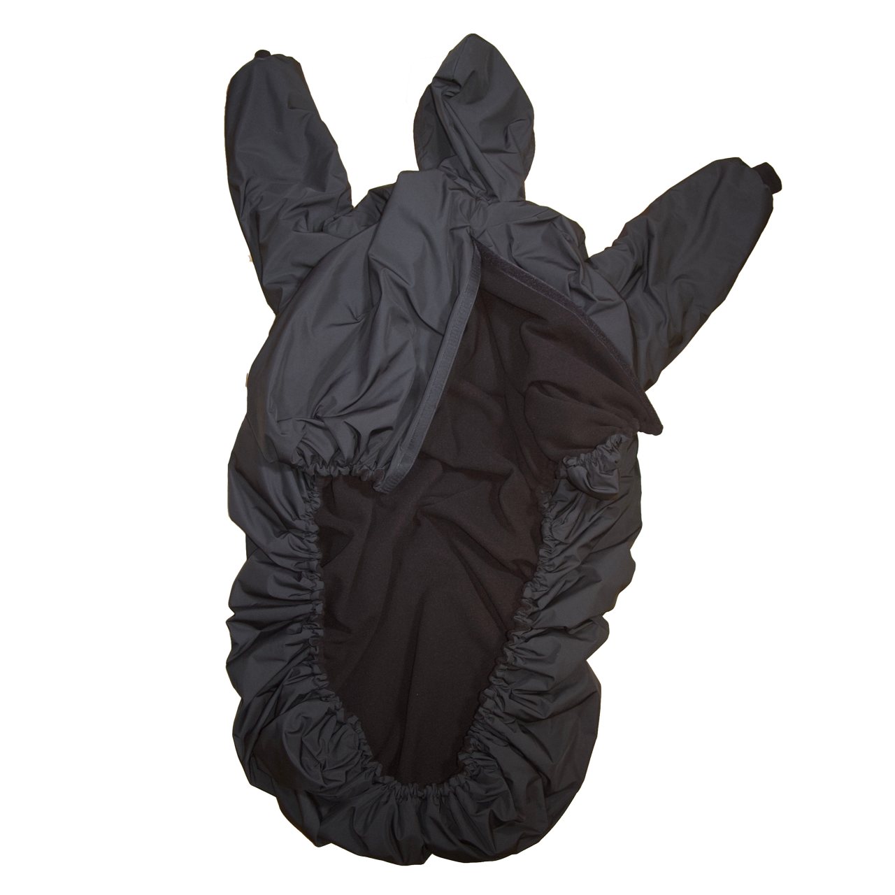Wärmendes Outdoorcape "Pure Black"