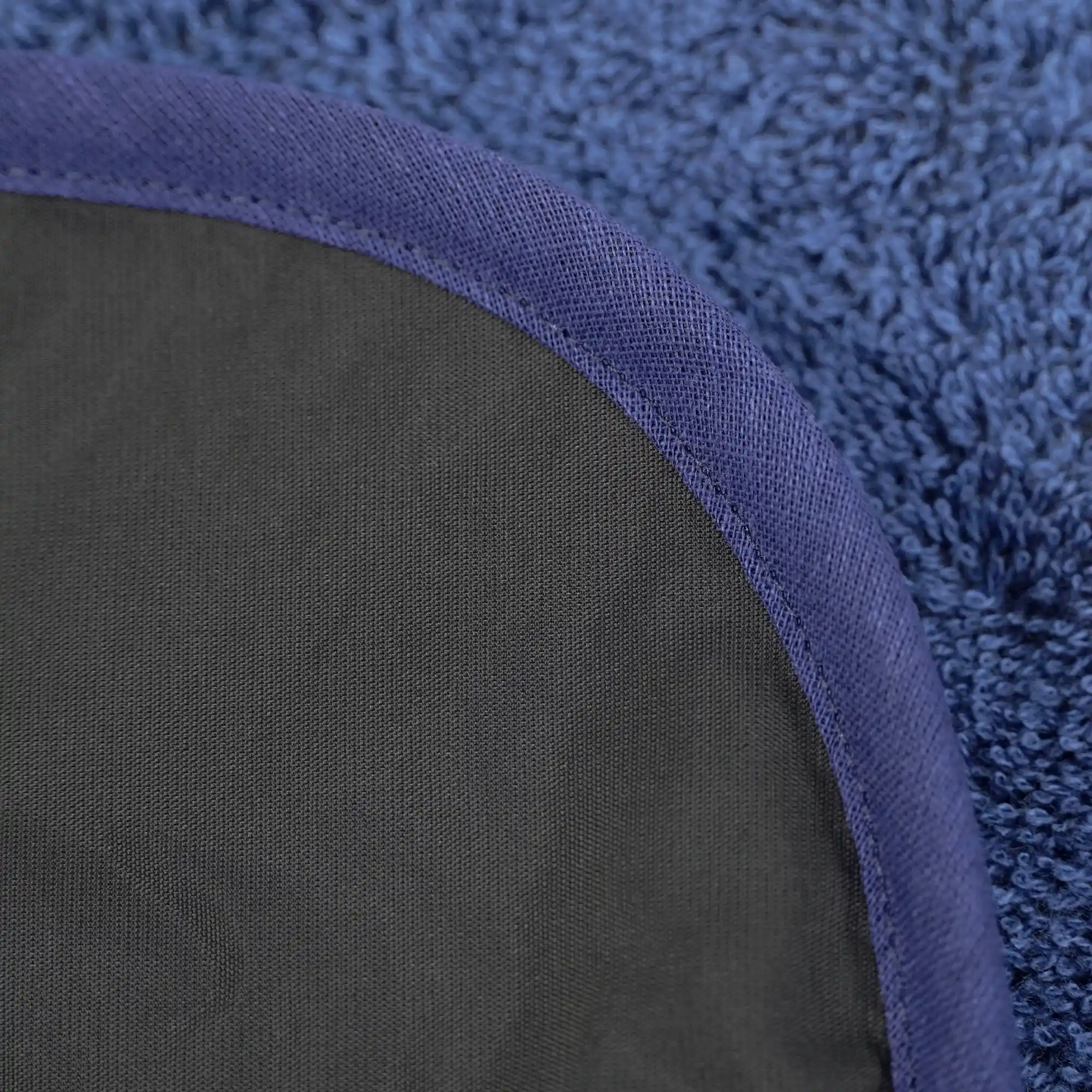 Frottee-Latz mit Nässeschutz, Druckknopf