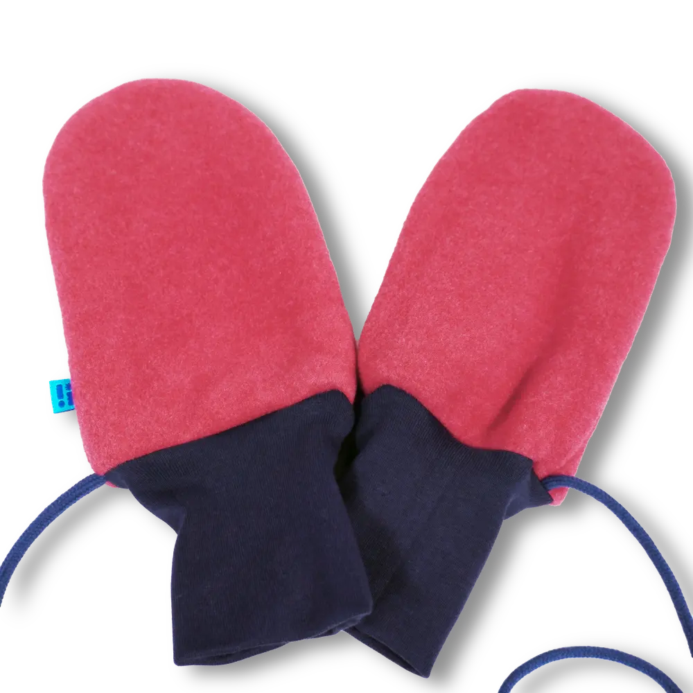 Fleece-Fäustlinge "Fuchsia"